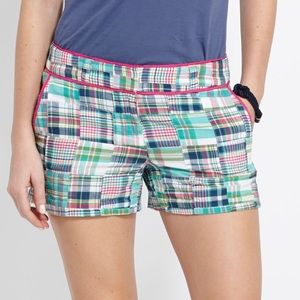 vineyard vines patchwork madras short